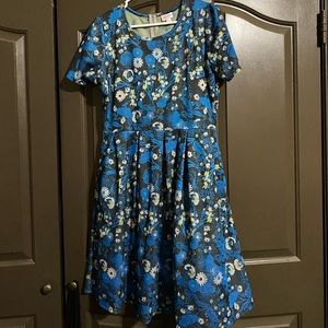 LuLaRoe short sleeve flowered dress
